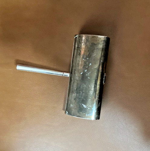 Antique silver plate butler - antique,