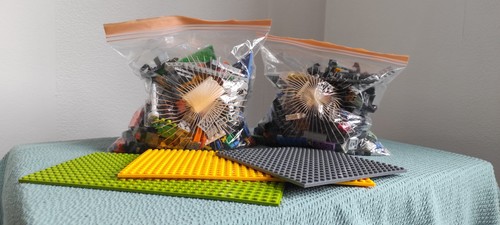 1kg loose lego - bricks, +