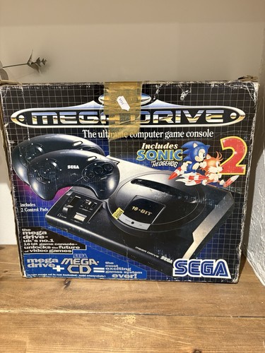 Sega mega drive - mega, boxed