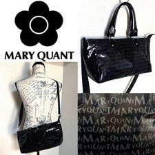 MARY QUANT logo allover 2way