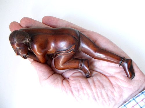 Very rare antique carved - very,