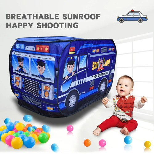 Kids fire truck tent house - kids',