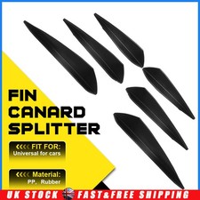 6Pcs Auto Bumper Lip Canards