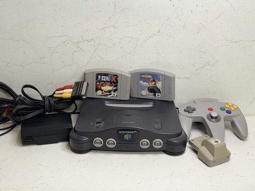 Nintendo console with - nintendo, 64