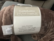 Cuddle Buddies 2pc Plush Teddy