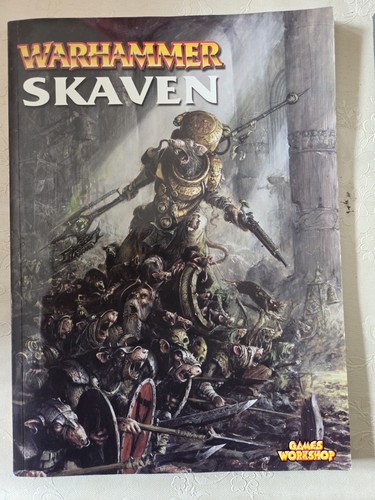 Warhammer armies skaven book - warhammer,