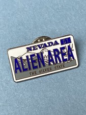 Nevada Area 51 Alien Area The Silver State Enamel Pin Badge