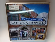 ITV Coronation Street DVD Trivia Game In Presentation Metal Tin Box Sealed Bags