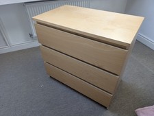 IKEA Malm 3 dawer chest of