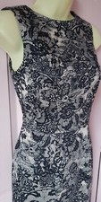 WAREHOUSE Dress Black Nude