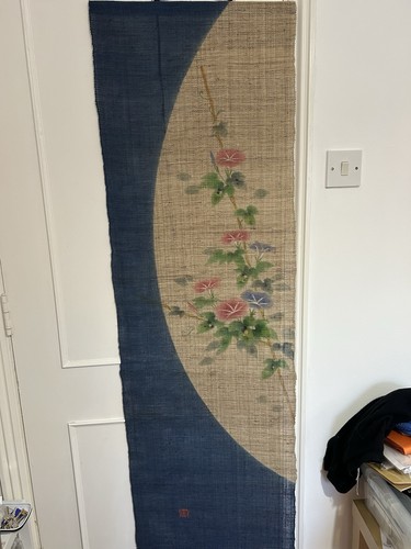 Japanese linen noren - japanese,