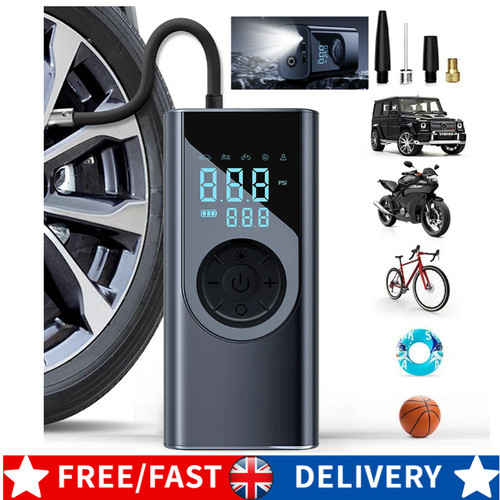 Car tyre inflator - tyre, cordless