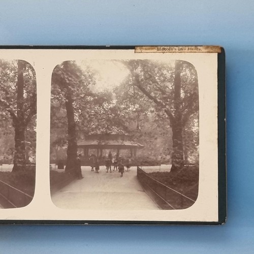 Lincolns inn fields stereoview - fields,
