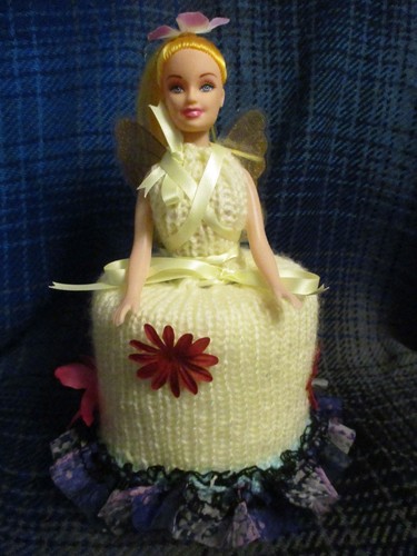 Hand knitted yellow - knitted,