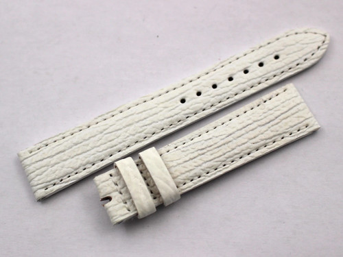 Genuine white shark leather - shark,