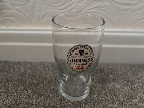 Vintage guinness glass bar - glass, pub