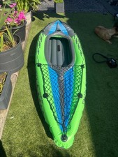 Intex K1 Challenger Inflatable Kayak for One Person - Multi-Colour