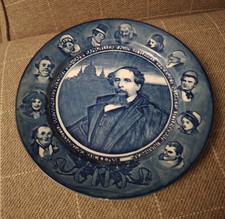 Royal Doulton Charles Dickens Plate - 26.5 cm Good condition Vintage