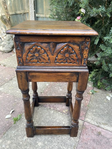 Antique handmade carved solid - handmade/carved,