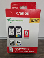 Canon 545 / 546 Original Printer Ink Cartridge choices for Pixma TR4550
