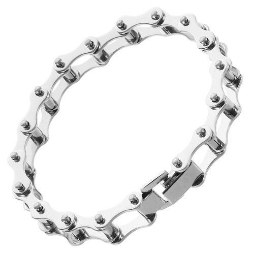 Stainless steel bracelet bike - stainless,