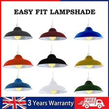 Vintage Retro Pendant Shade Metal Lampshade Kitchen Modern Ceiling Light Shades