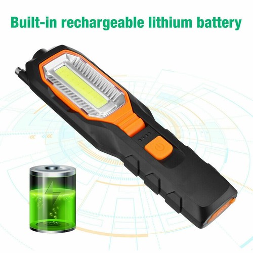 Led cob usb rechargeable work - led,