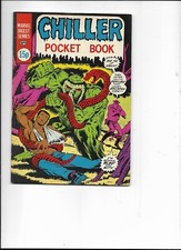 MARVEL UK --CHILLER #8 POCKET BOOK -1980---NM