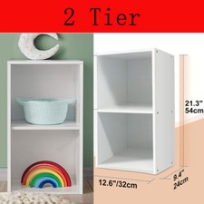 Tall wide wooden 5 cube - tall,