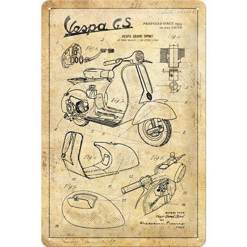 Vespa scooter italy parts - vespa,