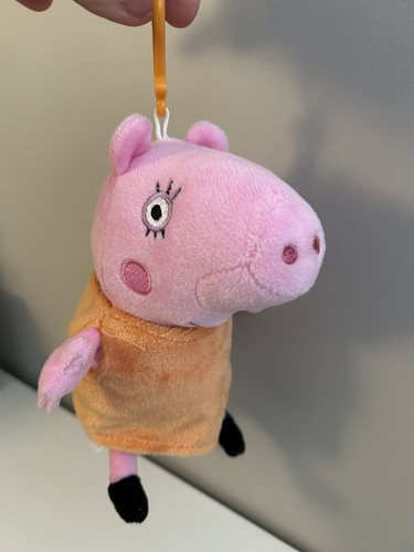 Mummy pig bag clip - bag, clip,