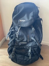 Vango Contour 60litre 50+10 L Large Rucksack Backpack Hiking Black & Grey