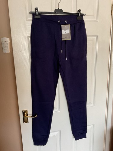 Boohoo man navy joggers - man, size