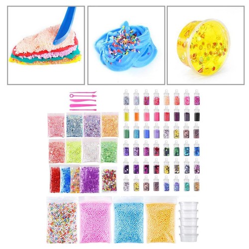 Mixed colors slime making kit - mixed,