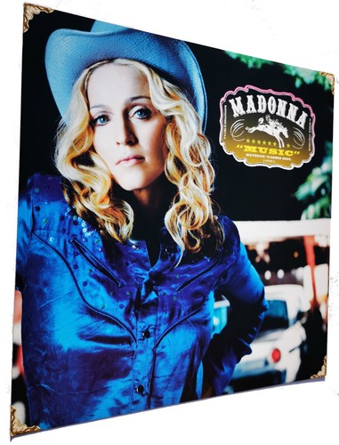 Madonna display card music - madonna,
