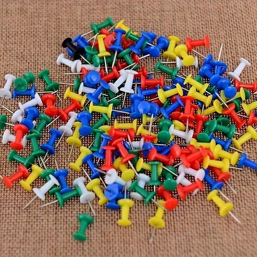 Drawing pins assorted - drawing,