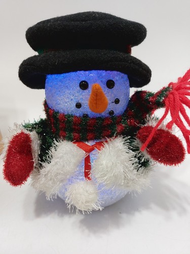 Snowman lighted christmas - snowman,