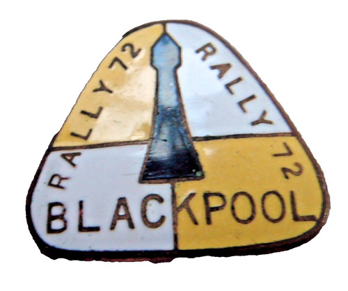 Vintage blackpool rally - rally, 1972