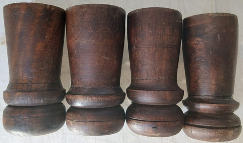 Wood furniture legs 4pcs - wood,