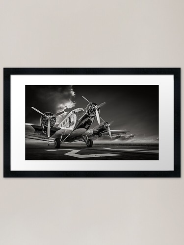 Junkers ju52 framed - ju52,