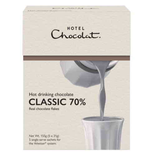 Hotel chocolat hot - chocolat, drinking