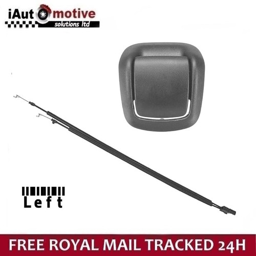 Left front seat tilt handle - front, +