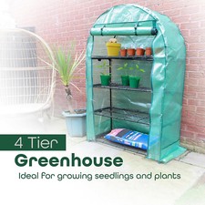 Tier wide greenhouse with - tier,