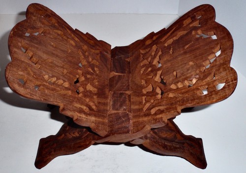 Vintage hand carved pierced - hand,