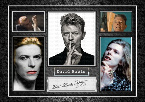 David bowie signed original - david,