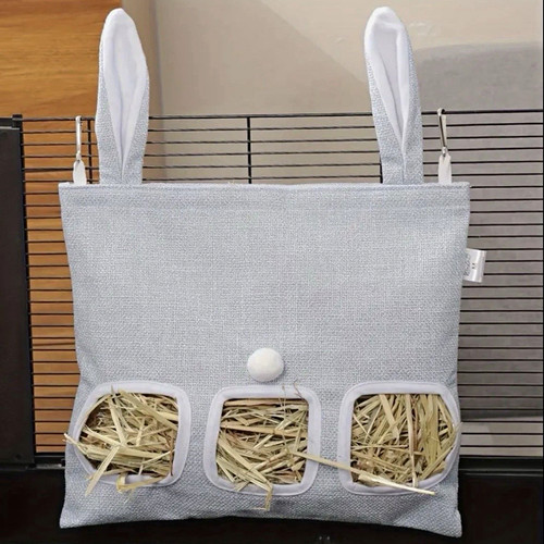 Hanging fabric hay rack - fabric,