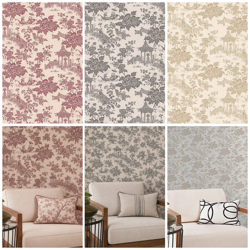 Chinese toile wallpaper - toile,