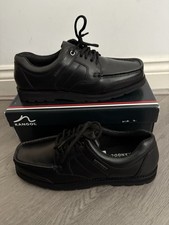 Kangol Harrow Lace Men’s Black Leather Shoes - Size UK 9 - New In Box