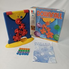 Downfall Board Game MB Games vintae 1999 Retro Old 100% complete