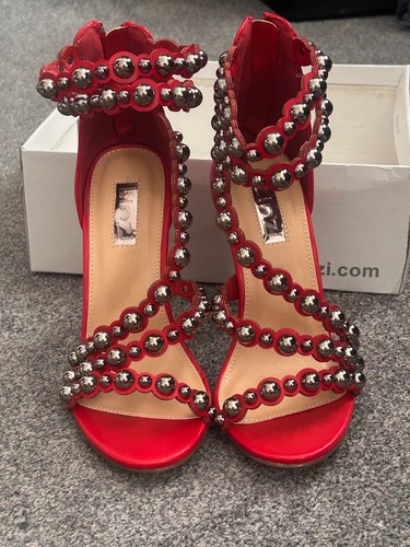 Elegant red high heels party - elegant,
